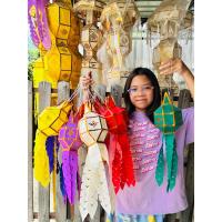 ราคา โคมล้านนาผ้า 4นิ้ว โคมจิ๋ว โคมยี่เป็ง โคมเชียงใหม่ โคมผ้า โคม โคมเชียงใหม่ ล้านนา (26658259935)