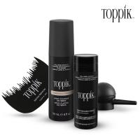 ราคา [ของแท้] Full Set Toppik Hair Building Fibers - Black (สีดำ) พร้อมอุปกรณ์เสริมครบเซท (25965115724)
