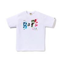 ราคา BAPE ABC Camo Crazy Bape Sta Logo Tee (WHITE) (23479777891)