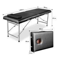 ราคา เตียงนวด พับเก็บได้ ขนาด180x60x65 เตียงเสริมสวย โครงสแตนเลส PU ที่นอนหนัง เตียงสปา SPA (24158530993)