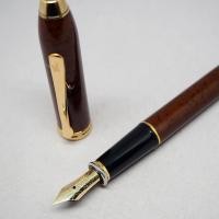 ราคา ปากกามือสอง ของแท้ ปากกาหมึกซึม CROSS Townsend CARDINAL Red Lacquer (4145019602)