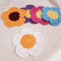 ราคา ที่รองแก้วไหมพรมถักลายดอกไม้V.2 (47701720013)