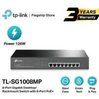 ราคา SWITCH HUB (สวิตซ์ฮับ) TP-LINK (TL-SG1008MP) 8 Port PoE Gigabit รับประกัน LT (1638939780)