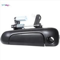 ราคา [yhumh003]ชุดมือจับประตูด้านนอกด้านนอกด้านหน้าสีดําใหม่สําหรับ City JAZZ FIT 2002-2008 (56452118067)