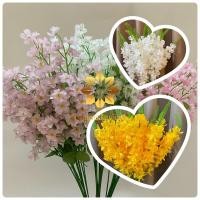 ราคา ดอกแซม ดอกไม้แซม ดอกไม้ผ้า ดอกตกแต่ง (5452924130)