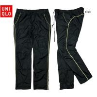 ราคา UNIQLO กางเกง ผ้าร่มกีฬา ขายาว สภาพใหม่ Size L (56151944000)