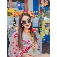 ราคา ชุดจั๊มสูทแขนยาว ผ้าลายดอกไม้กับหัวใจสีแดง❤️ (25942089879)