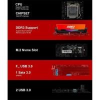 ราคา เมนบอร์ด Varro H61 Plus ซ็อกเก็ต 1155 Ddr3 เดิมและเชื่อถือได้ (52952267926)