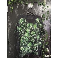 ราคา เสื้อ ovp กระโหลกเขียว Liquid bule ลิขสิทธิ์แท้ปั้มคอมือสอง (23222253054)