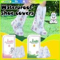ราคา ร้านอยู่ที่ไทย 5คู่ ถุงคลุมรองเท้ากันฝน ถุงรองเท้า วัสดุPe กันน้ำ กันรองเท้าเปียก ทั้งเด็กปละผู้ใหญ่ ลายน่ารัก (28237364713)