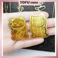 ราคา GOD OF WEALTH CAT PHONE STICKER MONEY WALLET FOR LUCKY FORTUNE / God of Wealth Buffalo / Spirit Talisman (42426167572)
