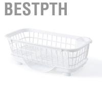 ราคา Bestpth Bestpth ตะแกรงเพื่อให้จานแห้ง ระบายน้ำได้รวดเร็ว ฐานที่ถอดออกได้ การออกแบบกระดานระบายน้ำ Strong ที่คว่ำจานพลาสติกสำหรับส้อมตะเกียบ (44274779252)