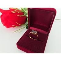 ราคา แหวนทองแท้90% ประดับพลอยโกเมนแท้ (3539909586)