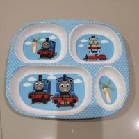 ราคา จานหลุมเมลามีนแท้​ 100% ลายโทมัส4หลุม (6342875699)