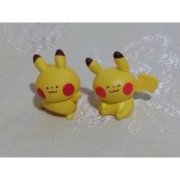 ราคา [ของแท้] [มือสอง] ฟิกเกอร์ โมเดล โปเกมอน พิคาชู สูง 1.1 นิ้ว Pikachu Figure Collection Pokemon Yurutto Vol.1 & 2 (24002472772)