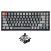 ราคา Keychron K2 V.2 Wireless Hot-swappable Mechanical Keyboard (Brown TH/ENG) มือสอง (5979082243)