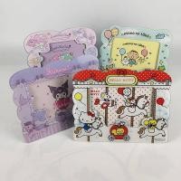 ราคา Sanrio Kitty Twin Star Kuromi Minna no tabo 4R Acrylic Stand Photo Frame 230599 (17497626136)