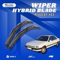 ราคา ใบปัดน้ําฝน เปอโยต์ 405 ไฮบริด รุ่นไฮบริด 1 ชุด (ขวาและซ้าย) ว301 (44125142240)