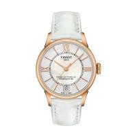 ราคา Tissot Chemin des Tourelles Powermatic 80 Lady เชอร์แมง T0992073611800 สีขาวมุก นาฬิกาผู้หญิง (9379981834)