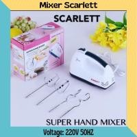 ราคา Scarlet HE-133 Hand Mixer เครื่องตีไข่ เครื่องผสมเค้ก SCARLETT (27687913361)