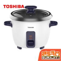 ราคา TOSHIBA หม้อหุงข้าวไฟฟ้า 0.6 ลิตร รุ่น RC-6MHUTH(B) (24720) (43924416551)