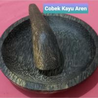 ราคา ครกและสากไม้ตาล 18 ซม (28915935808)