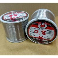ราคา ตะกั่ว 60/40 ยี่ห้อ Ultracore ขนาดเส้น 0.8mm. ขนาดม้วน 0.5LB (12685656524)