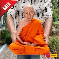 ราคา NMT8 หลวงปู่ทิม อิสริโก วัดละหารไร่ หน้าตัก9นิ้ว งานเรซิ่นไฟเบอร์ห่มจีวรเสมือนจริง (23174582300)