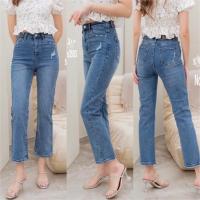 ราคา (SALE) N3503# กางเกงยีนส์ขากระบอกตรง mY sTYLE (20152445803)