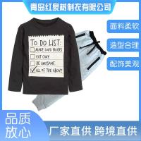 ราคา 2025 เวอร์ชั่นเกาหลียุโรปอเมริกันผ้าฝ้ายชายตัวอักษรสีดํากีฬาซิปกางเกงสบายๆเสื้อยืด + กางเกงชุดชุดสองชิ้น 924.52924.52 (26042072341)