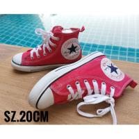 ราคา รองเท้าผ้าใบหุ้มข้อเด็กงานแบรนด์มือสอง Converse เท่ ๆ (22790048015)