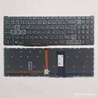 ราคา คีย์บอร์ดเรืองแสงสีสันสดใส (LED) เข้ากันได้กับ Acer Nitro 5 PH315-54 N20C1 AN515-45 AN515-56 AN517-54 AN517-41 AN515-57 เค้าโครงภาษาไทย (43218035872)