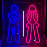 ราคา ป้ายไฟ ป้ายไฟร้าน ป้ายไฟตัวอักษร ป้ายไฟวิ่ง ป้ายไฟled ป้ายไฟห้องน้ำ ป้ายไฟนีออน รูปห้องน้ำชายหญิง 1090บาท (23147592546)