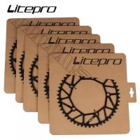 ราคา Litepro ใบจานหน้าจักรยาน แบบกลวง 48T 50T 52T 54T 56T 58T BCD130 สําหรับรถจักรยานแบบพับ (18918060261)