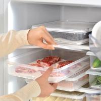 ราคา ตู้เย็น แช่แข็งเนื้อกุ้งแช่แข็งเนื้อกล่องเก็บอาหารพลาสติก เกี๊ยว กล่องเก็บของสดกล่องเก็บเนื้อ (44501431018)