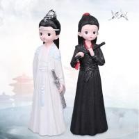 ราคา พร้อมส่ง ตุ๊กตาตั้งโต๊ะเซ็ตคู่นั่งบรรเลงพิณ นิยายจีน หนังจีน ตกแต่งห้องนอน ห้องทำงาน (3060444312)