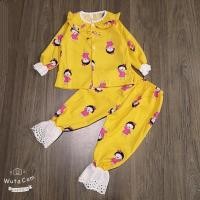 ราคา ชุดนอนแขนยาวเด็กผู้หญิงน่ารัก (ไง 385) (29338765981)