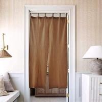 ราคา cozybrown ผ้าม่านผ้าลินินกั้นห้องสไตล์มูจิ (16972530201)