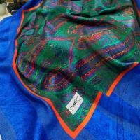 ราคา ผ้าคลุมไหล่ ysl แท้100% แท็กครบ (1841020377)