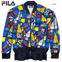 ราคา เสื้อแจ็คเก็ตผ้าวอร์ม FI-LA Size L ผญ (42011428343)