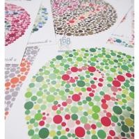 ราคา แผ่นทดสอบ ตาบอดสี 12 แผ่น / ชุด ( Color Blind Test 12 pcs.) (4673594669)