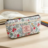 ราคา กระเป๋าดินสอดีไซน์ลายดอกไม้วินเทจ, กล่องใส่ปากกา, ที่ใส่เครื่องเขียนสําหรับเด็กผู้หญิง, ความจุสูง/ที่จัดระเบียบโต๊ะ/อุปกรณ์สํานักงาน (27142825356)