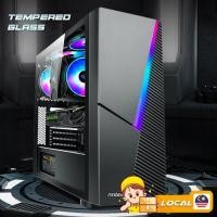 ราคา Antec Computer Casing Tempered Glass Transparent TX220 ATX Gaming case Home Case Office Case (22468974078)