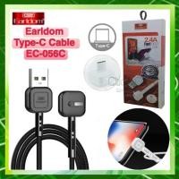 ราคา สายชาร์จมือถือ Earldom 2 in 1 สาย 90 ํFast Charing & Data Transfer Cable EC-056C Type C (12607231193)