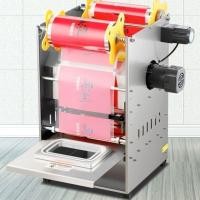 ราคา ราคาต่ำสุด เครื่องปิดผนึกกล่องบรรจุภัณฑ์คอเป็ดกั้ง Takeaway กล่องอาหารกลางวันผู้วิดน้ำล็อคกลุ่มสีเขียวกล่องสดเครื่องปิดผ (26470956442)