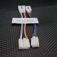 ราคา ปลั๊ก หัว ตัวผู้ -ตัวเมีย วิทยุToyota ไม่อยากตัดสายเดิม สําหรับ hi to low DSP ปรีแอมป์ ปลั๊ก toyota (3174072817)