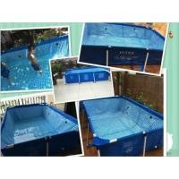 ราคา สระว่ายน้ำ สระเฟรมพูล สี่เหลี่ยม Intex ขนาด 2.2 เมตร ส่งฟรีเคอรรี่ (463196713)