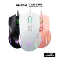 ราคา เมาส์เกมมิ่ง Nubwo Gaming Macro Mouse Cerberus NM-92M เมาส์เกมมิ่ง เมาส์มาโคร WARRANTY 1 YEAR มาใหม่กว่า NM-89M Plesiois (13872202097)