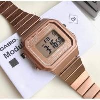 ราคา Casio pink gold คาสิโอ้ สีพริ้งโกลด้าน แถมกล่องคาสิโอ (2475532348)