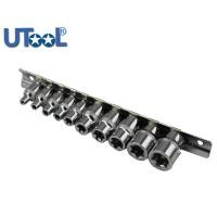 ราคา 1/4" Dr. & 3/8" Dr. 10pcs Star Socket Set of Torx Socket E Type (45751869511)